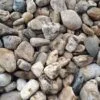 Галька річкова Тиса сіро-білого кольору